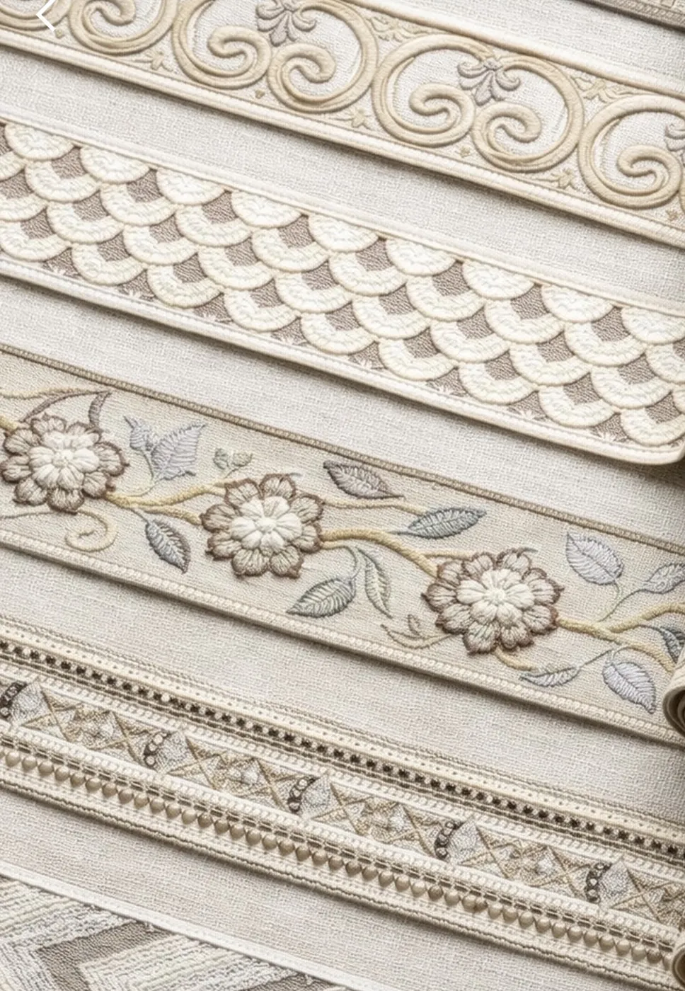 Designer Embroidered Borders