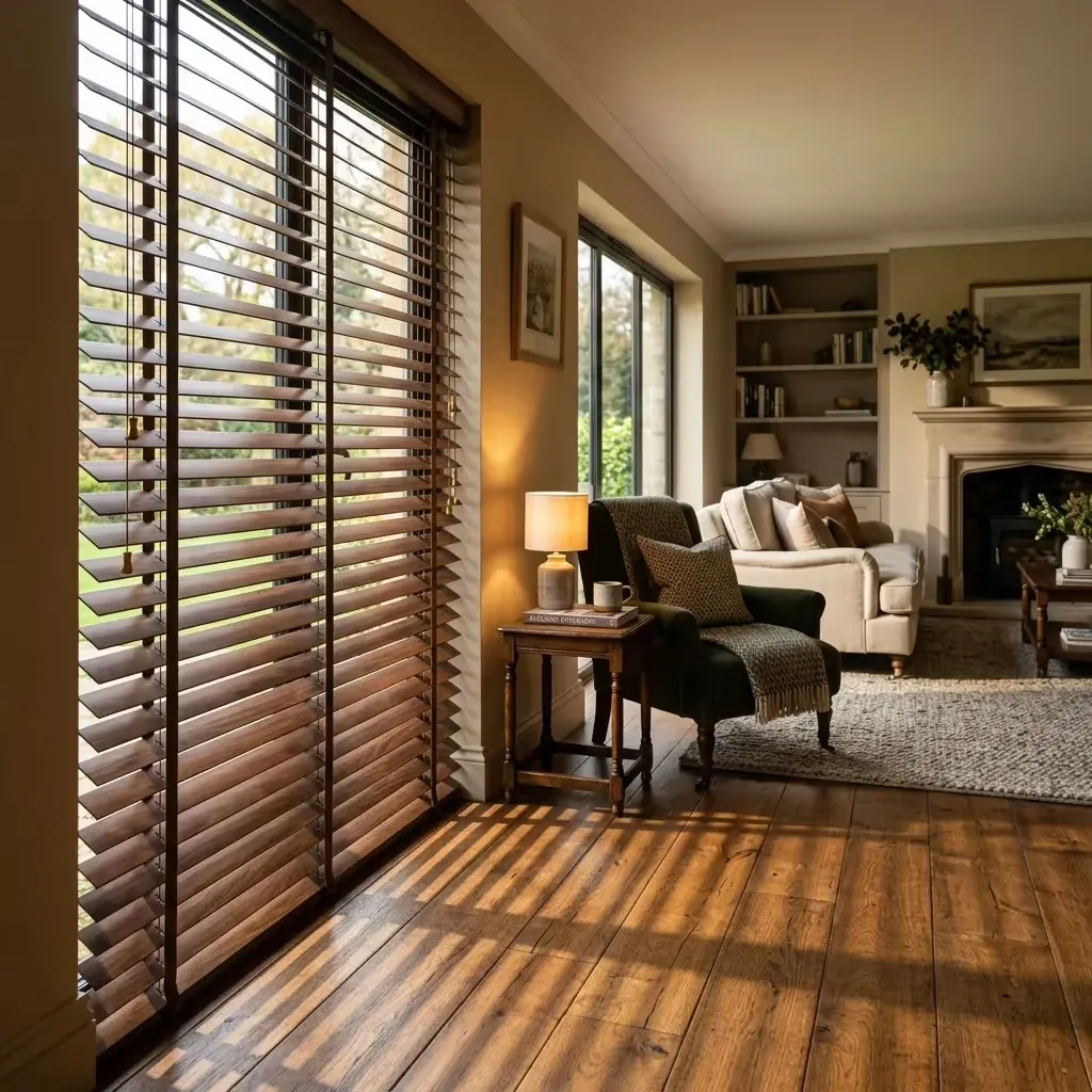 Wooden Blinds for Living Rooms