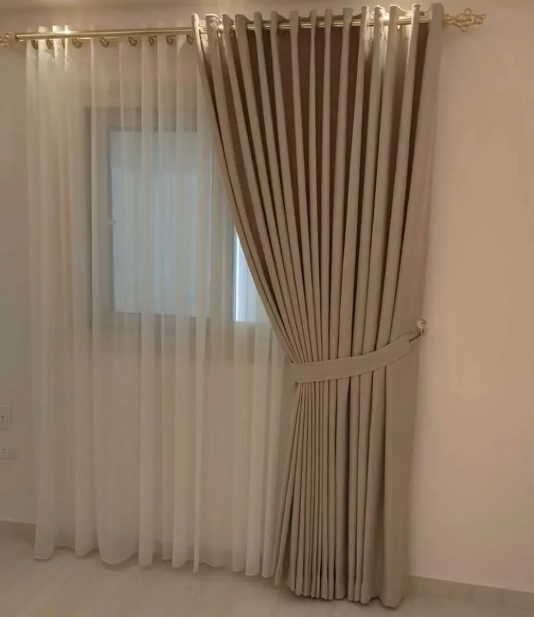 Curtains with Tie-Backs