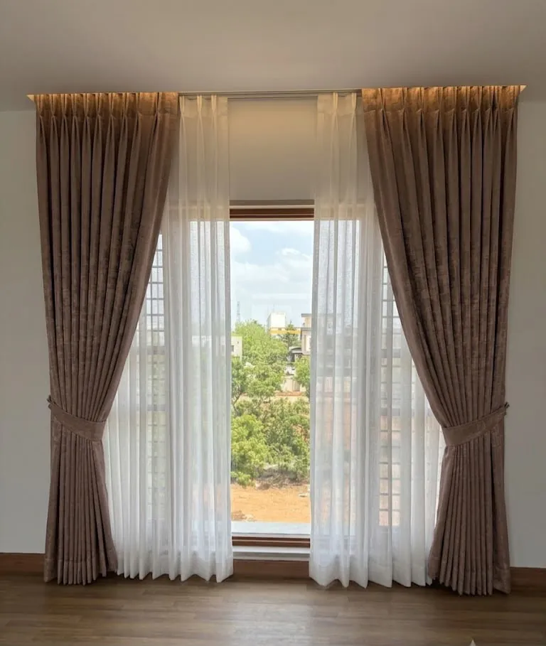 Curtains & Wooden Blinds by VN & Co